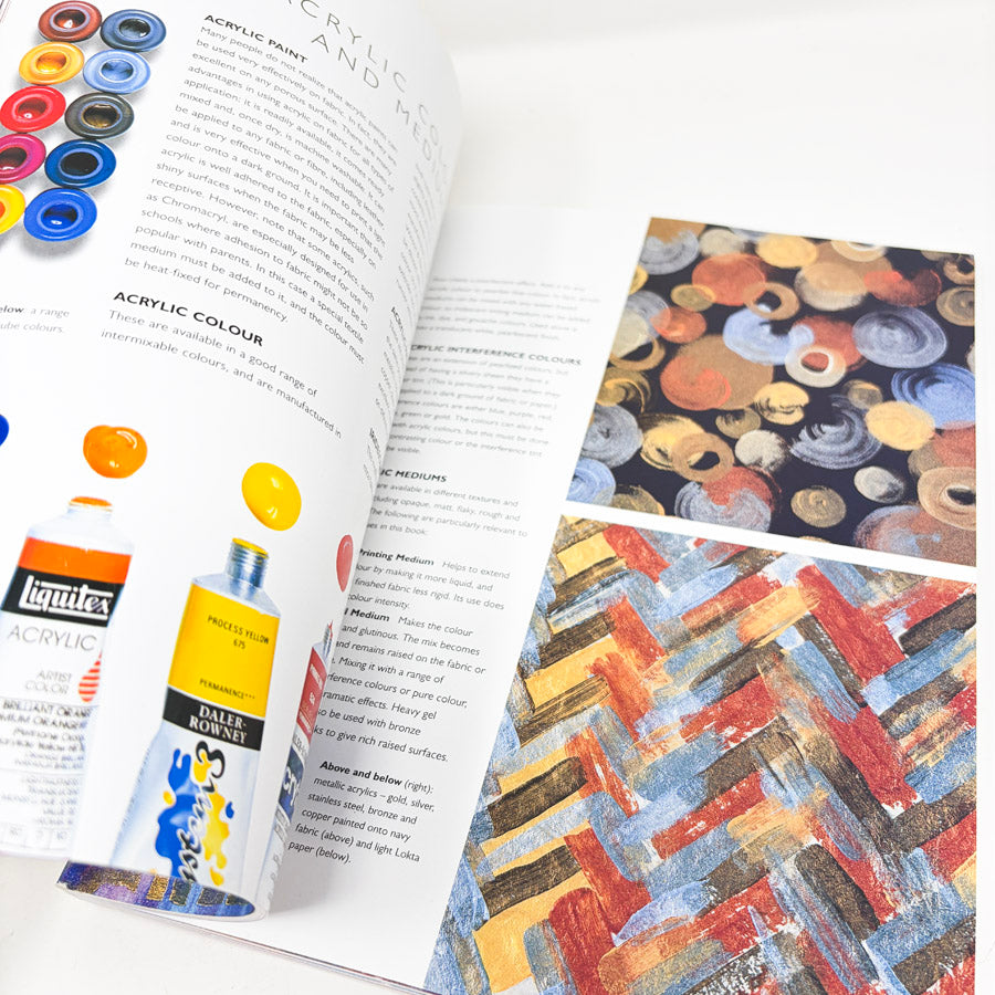 Color on Paper and Fabric Book by Ruth Issett