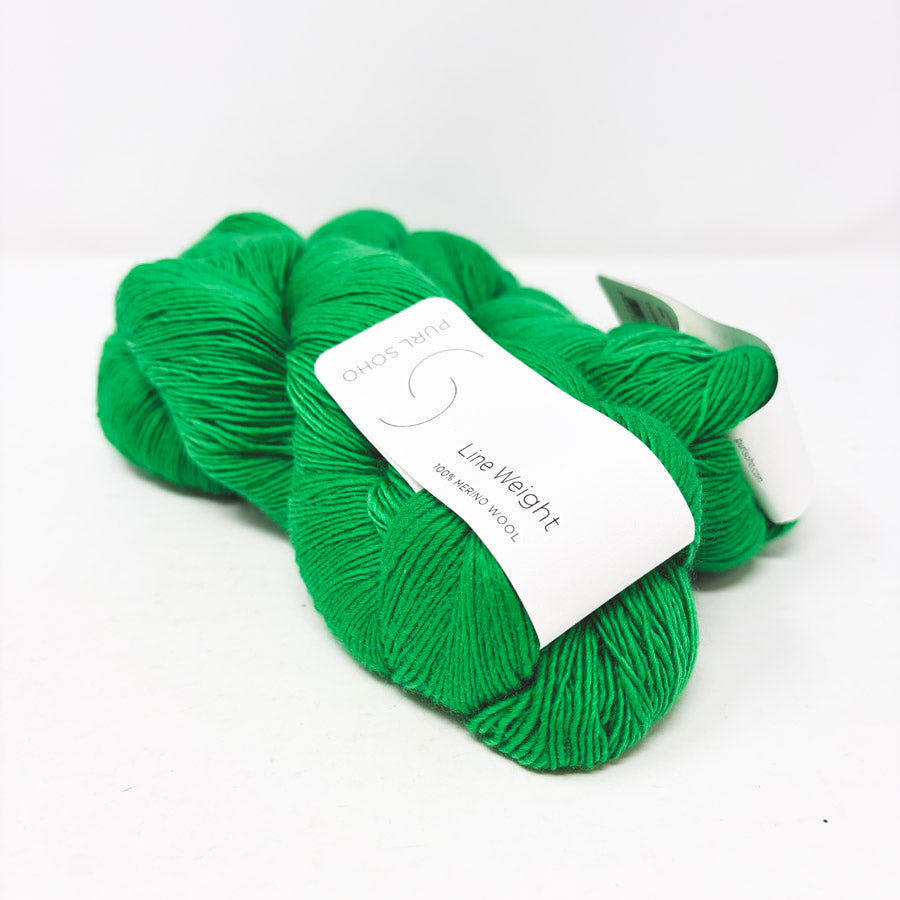 Purl Soho Line Weight Wool Yarn – Clover Green (1)