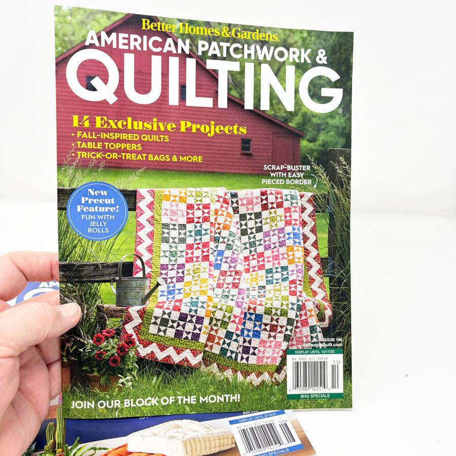 BHG American Patchwork & Quilting Magazine - 2025