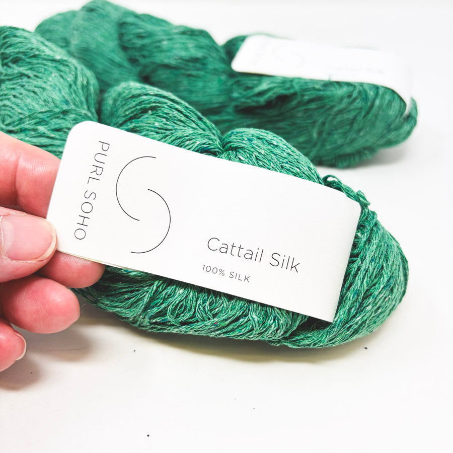 Purl Soho Cattail Silk Yarn – Midori Green (1)