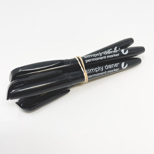 Simply Done Permanent Marker 4-Pack