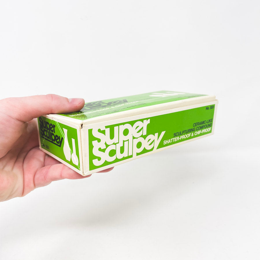 Super Sculpy Ceramic Like Sculpting Compound Box - 1 Lb