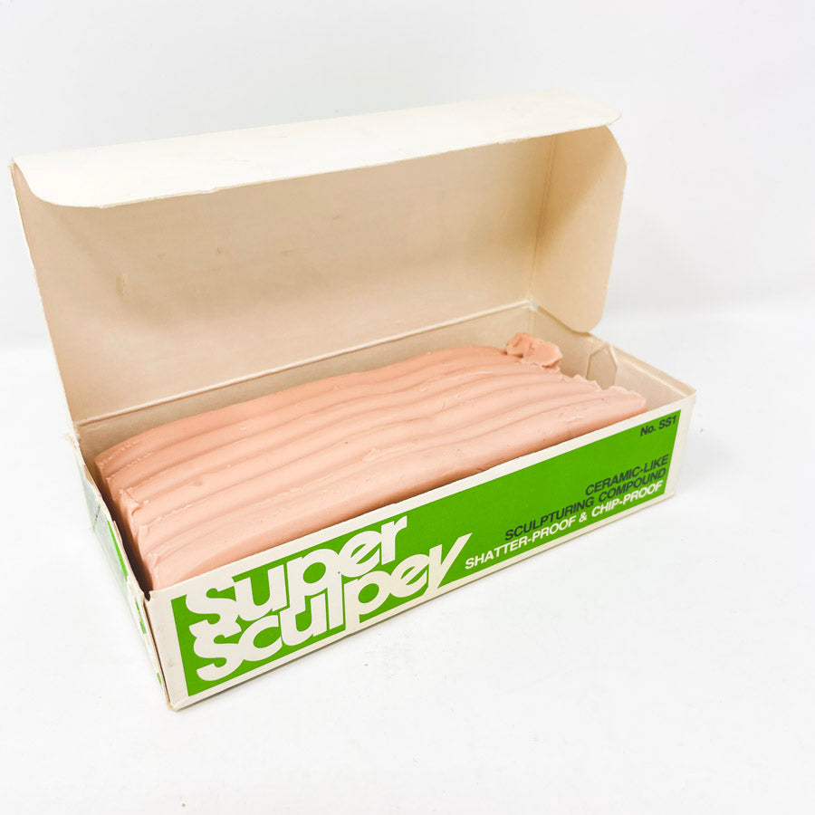 Super Sculpy Ceramic Like Sculpting Compound Box - 1 Lb