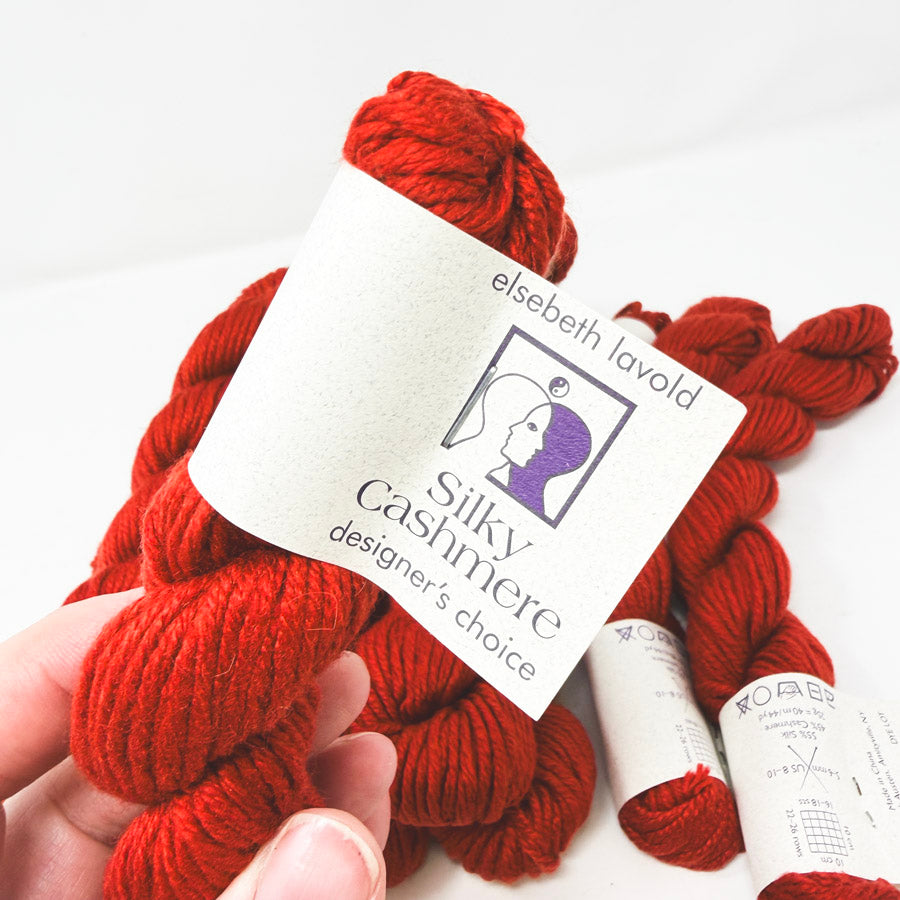 Elsebeth Lavold Silky Cashmere Yarn – Rust (1)
