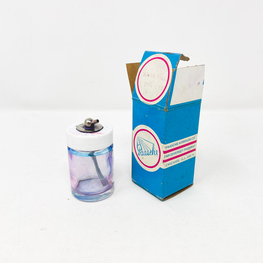 Vintage Paasche H Airbrush Glass Bottle Assembly
