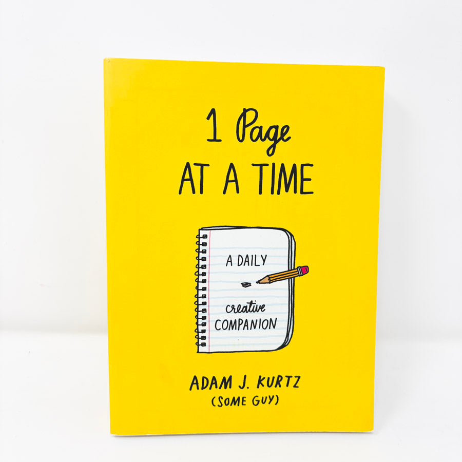1 Page a Time – A Daily Creative Companion Book