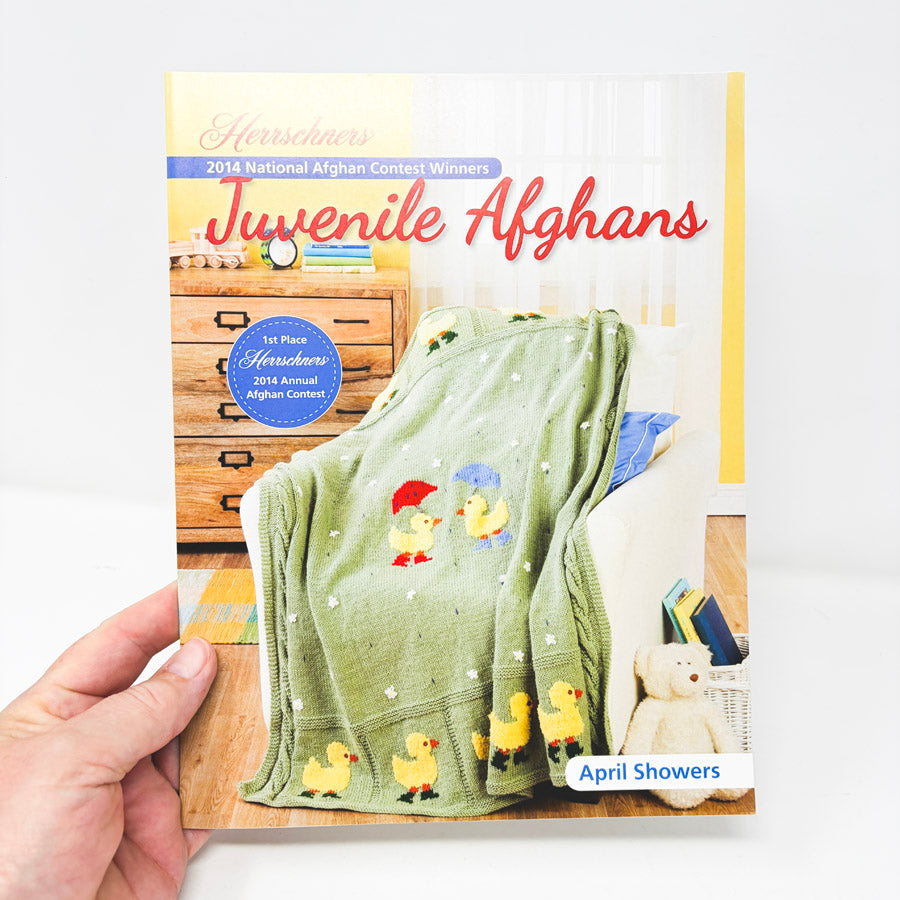 Juvenile Afghans Book by April Showers