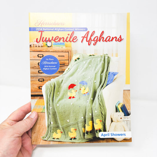 Juvenile Afghans Book by April Showers