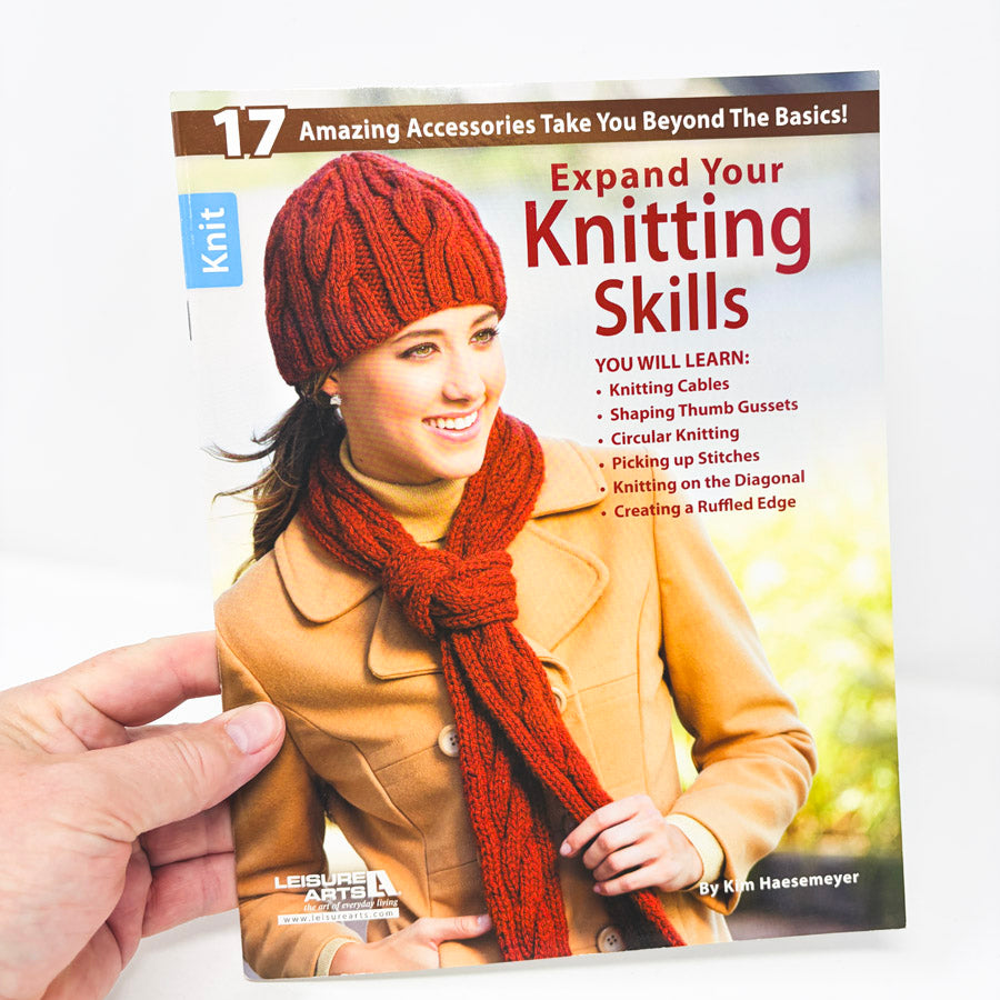 Leisure Arts Expand Your Knitting Skills Booklet