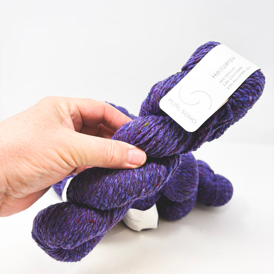 Purl Soho Hedgerow Yarn – Purple Urchin (1)