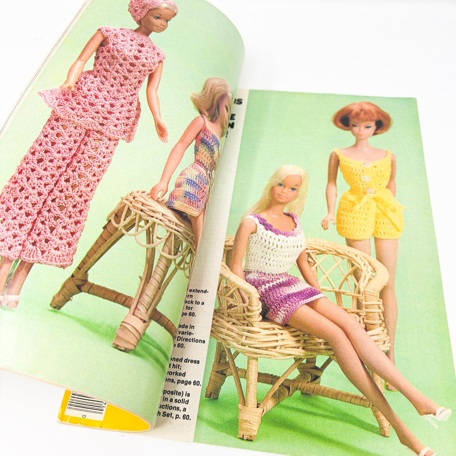 McCall's Fashion Doll Clothes Pattern Book - Knit/Crochet/Sew