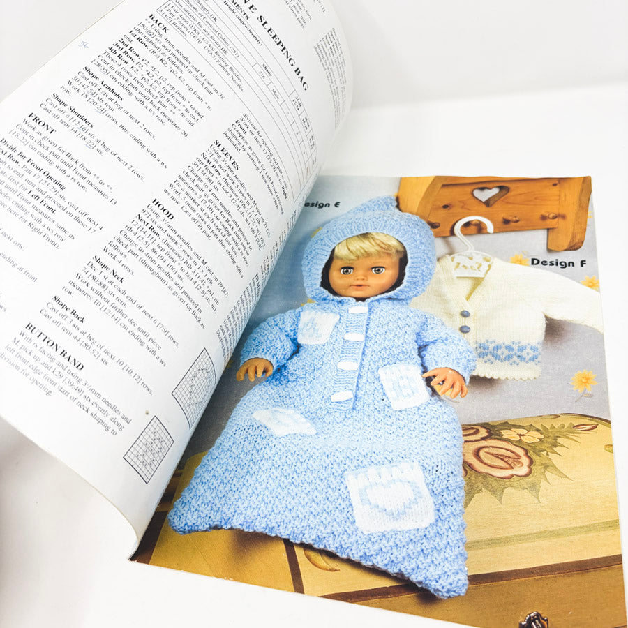 Sidar Doll Clothes Pattern Book - Knit Outfits