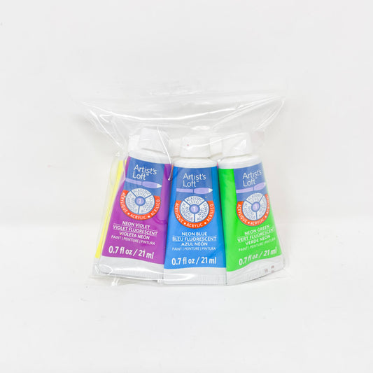 Artist's Loft Neon Bundle of Acrylic Paint Tubes (6)