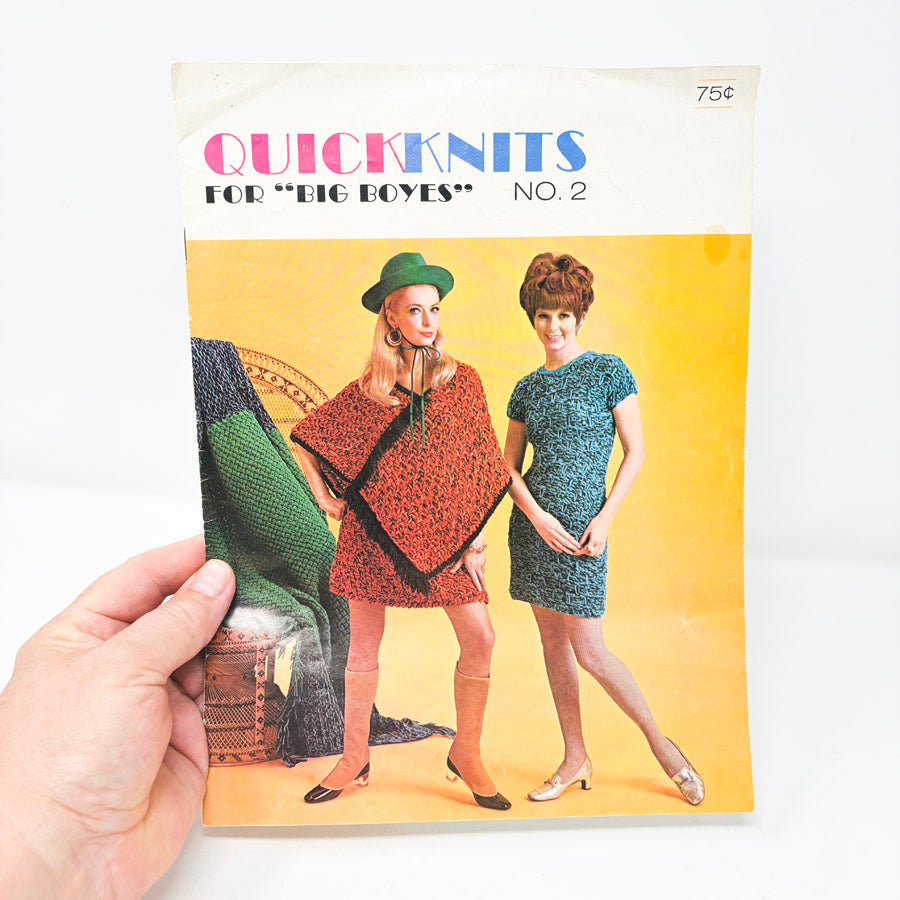 QuickKnits for Big Boyes No. 2 Pattern Book