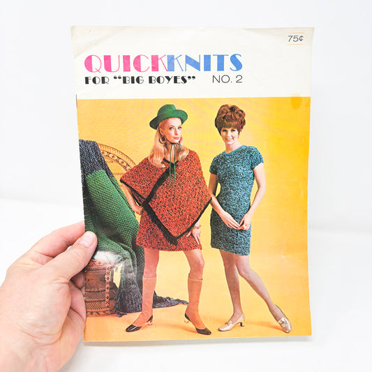 QuickKnits for Big Boyes No. 2 Pattern Book