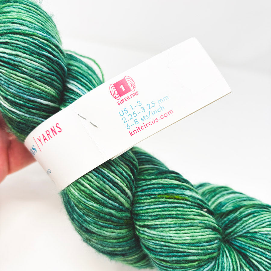 Knit Circus Wool Yarn – Spruced Up Speckle
