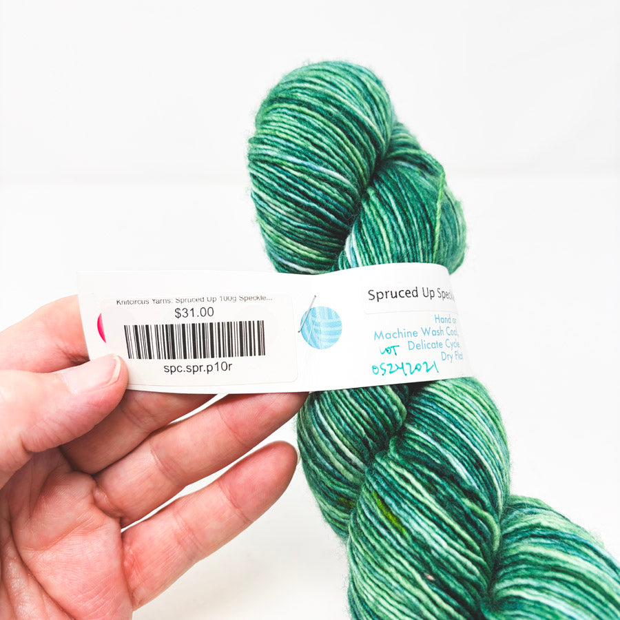 Knit Circus Wool Yarn – Spruced Up Speckle