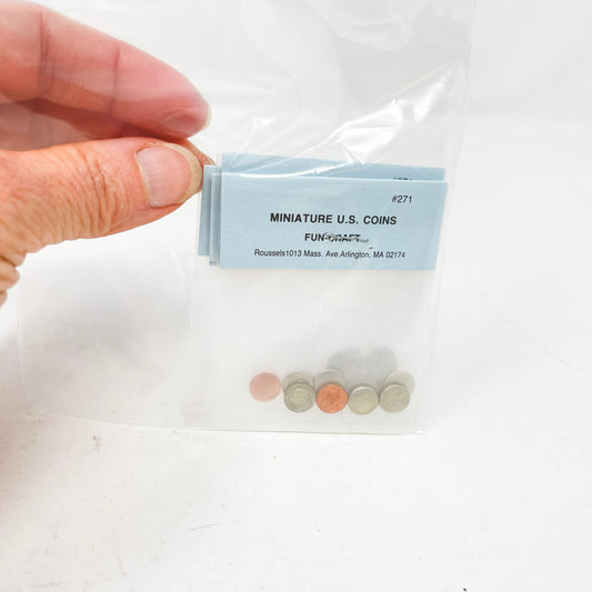 Fun Craft Miniature US Coin Bundle Blue Labels