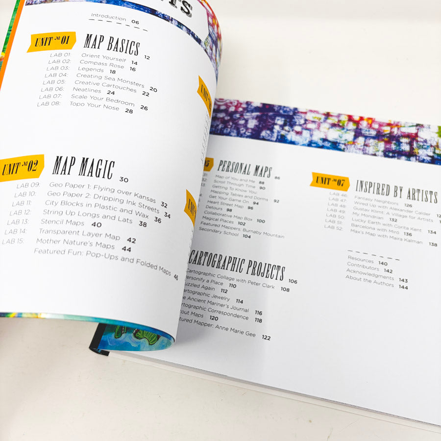 Map Art Lab Book