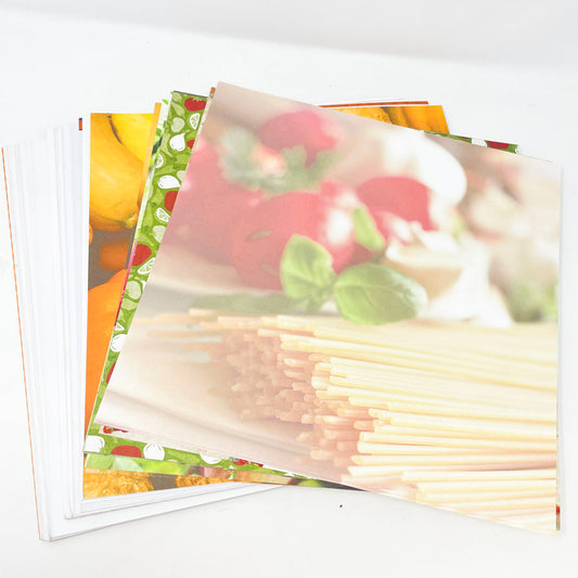 Food Theme Paper Stack 12" x 12"