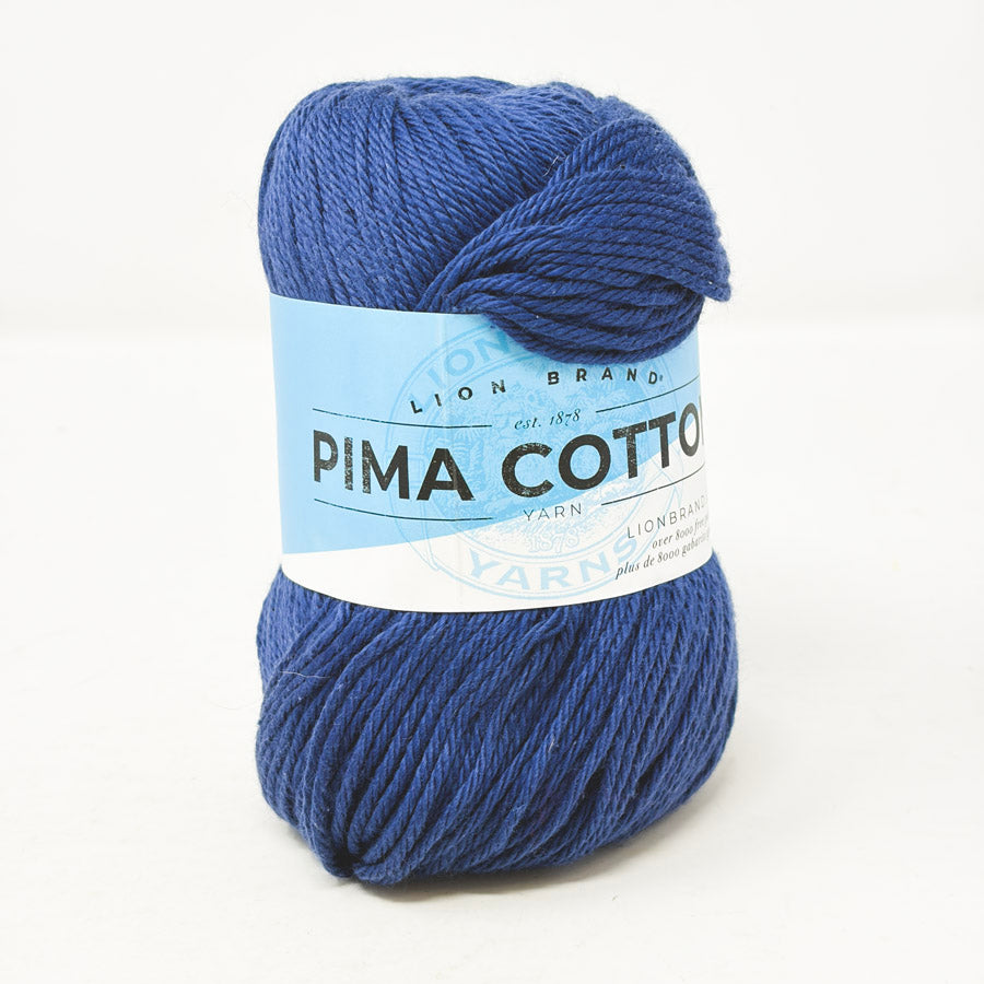 Lion Brand Pima Cotton Yarn – Blueprint