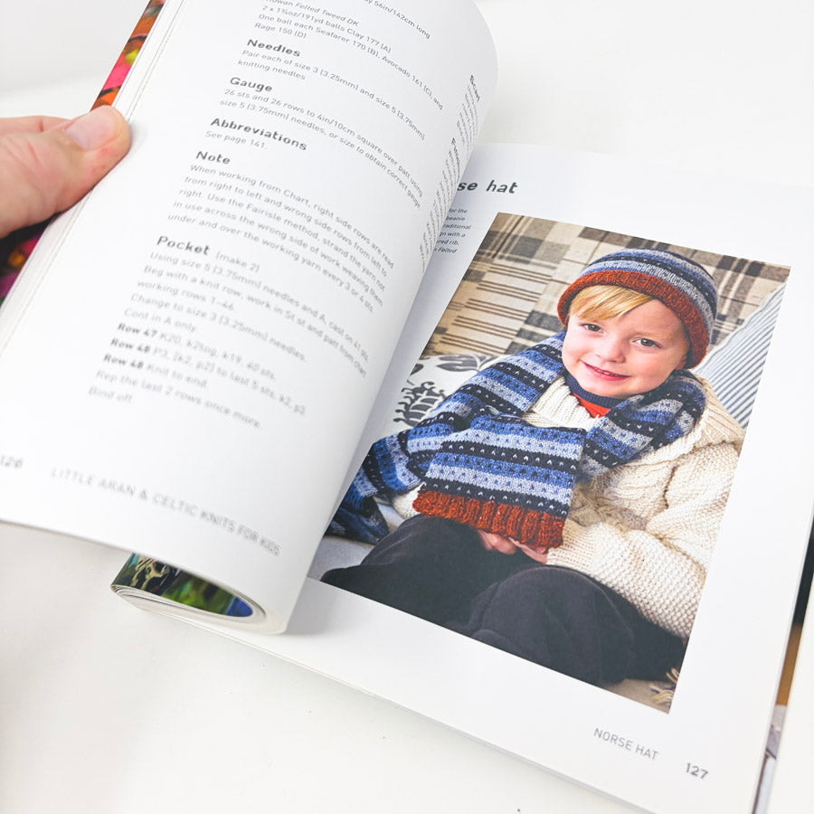 Little Aran & Celtic Knits for Kids Book by Martin Storey