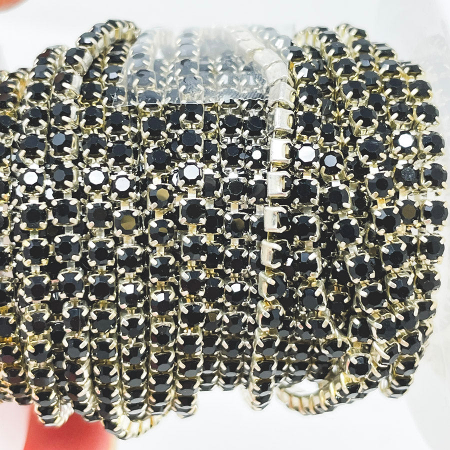 Crystal Rhinestone Chain Trim