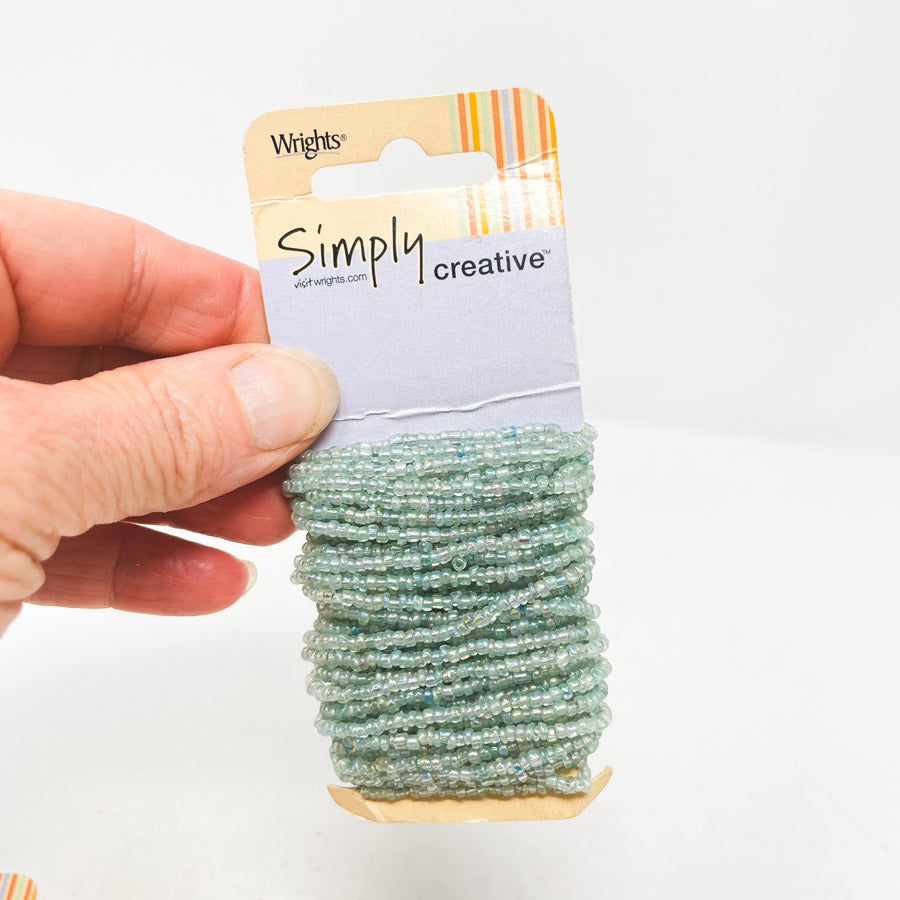 Wrights Simply Creative Seed Bead Strands