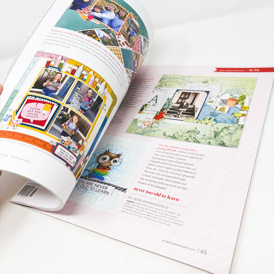 Scrapbook & Cards Today Magazine - Fall/Winter 2025