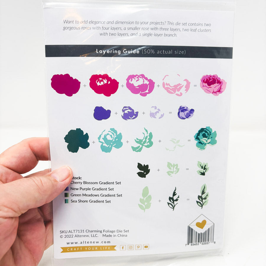 Altenew Floral Layering Die Set