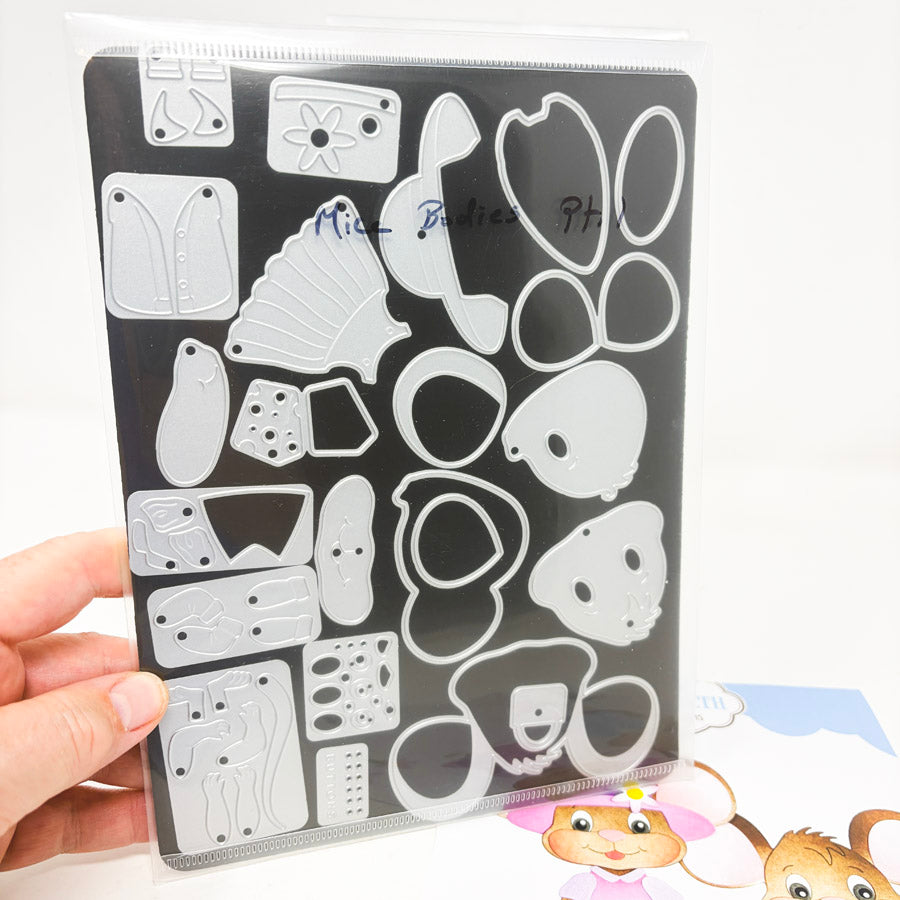 Elizabeth Craft Designs Meet The Mice Die Set (1)