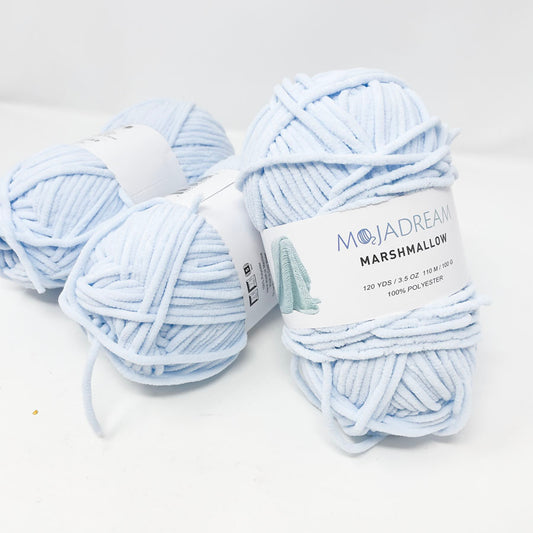 MojaDream Marshmallow Chenille Yarn (1)