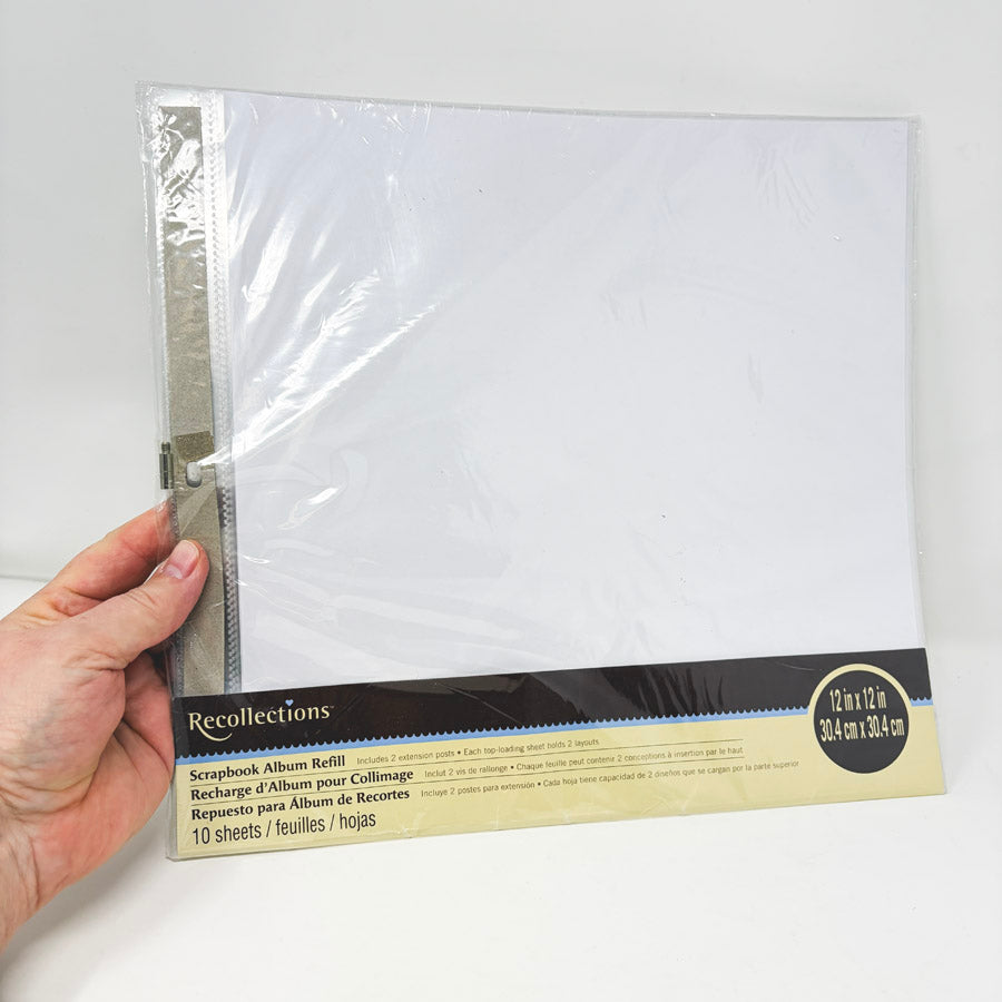 Recollections 12" x 12" Scrapbook Album Refill