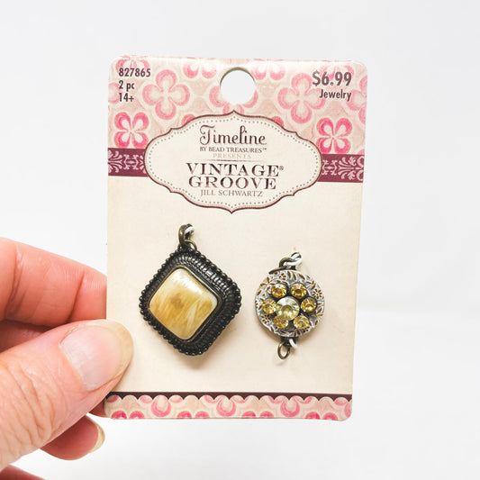 Vintage Groove Pendants by Bead Treasures Timeline