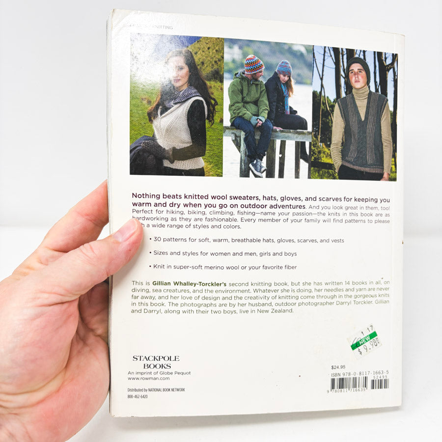 Knitting for the Outdoors: 30 Merino Handknits for Active Guys and Gals by Gillian Whalley-Torckler