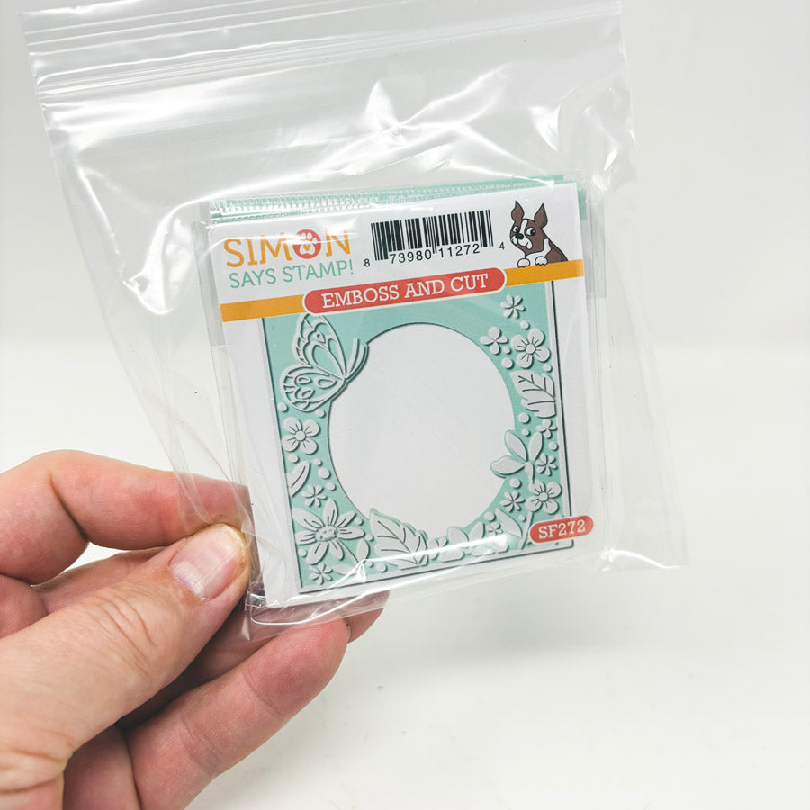 Simon Says Stamp Emboss and Cut Folder – 3 Garden Theme