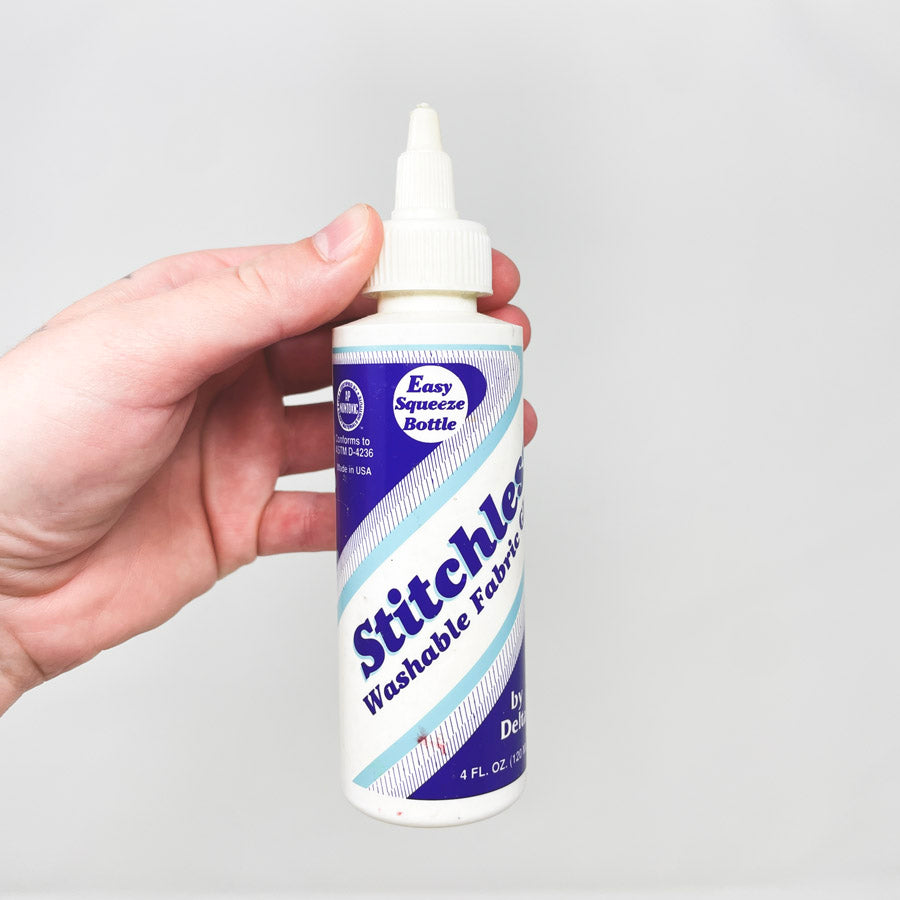 Stitchless Washable Fabric Glue by Delta