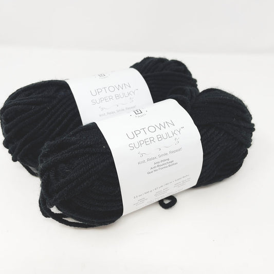 Universal Yarn Uptown Super Bulky Yarn - Black (1)