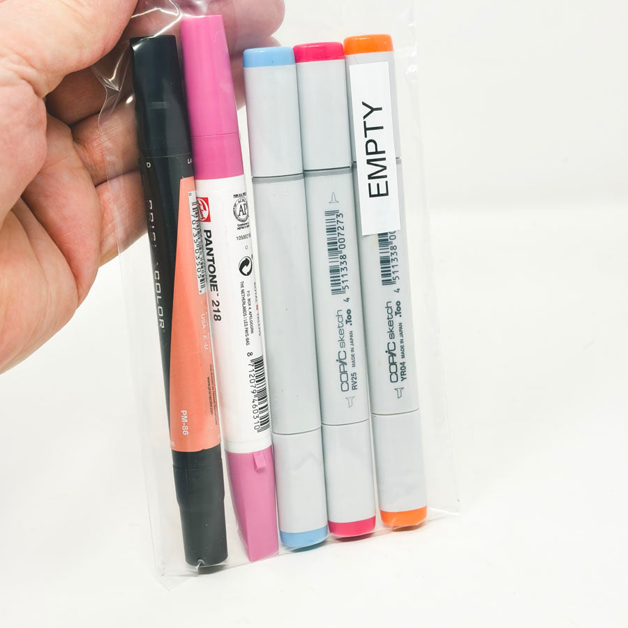 Empty Copic and Other Markers