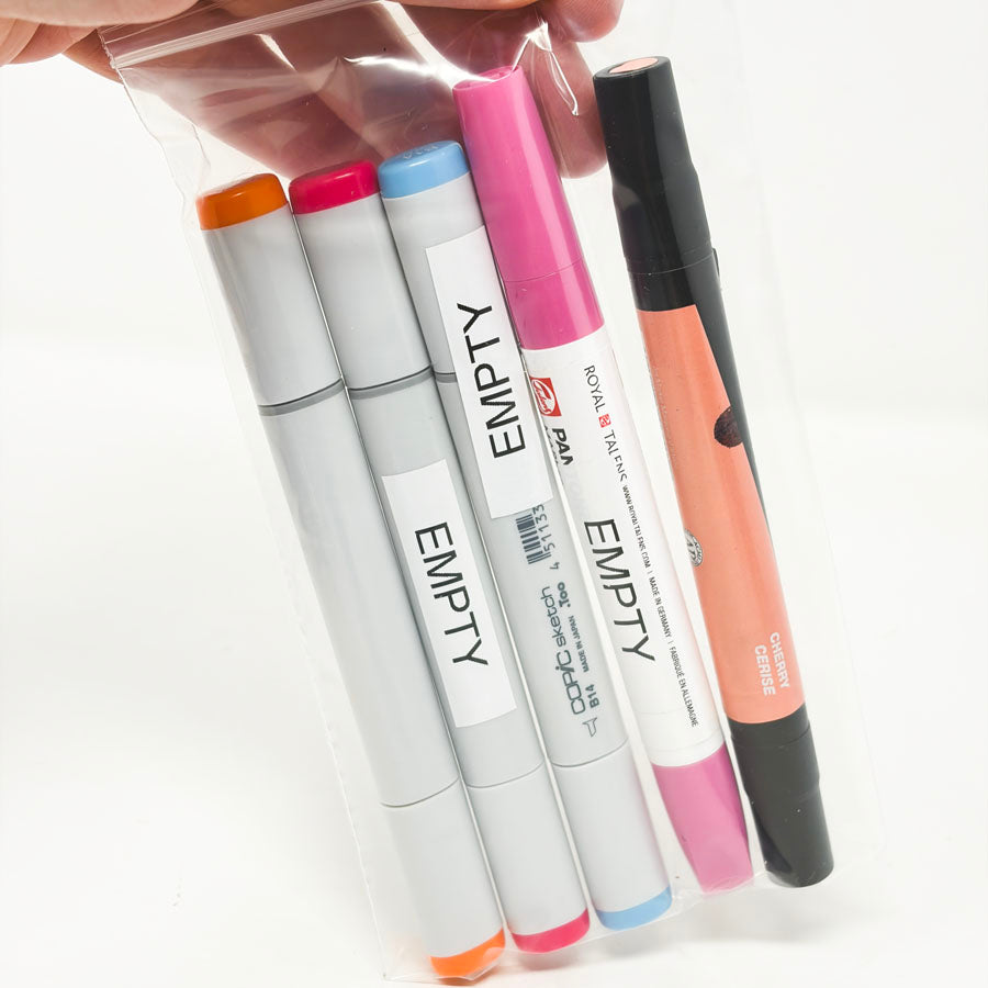 Empty Copic and Other Markers