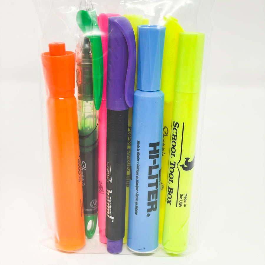Bundle of Assorted Highlighters