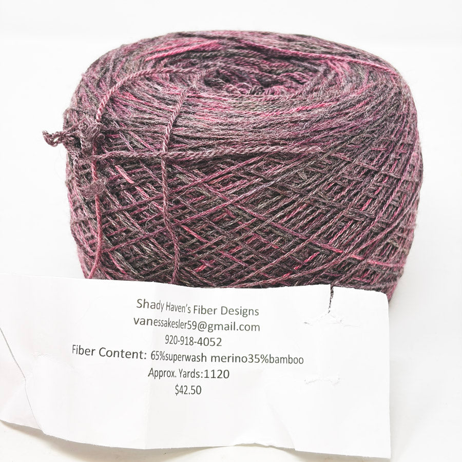 Shady Haven's Fiber Designs Wool/Bamboo Yarn