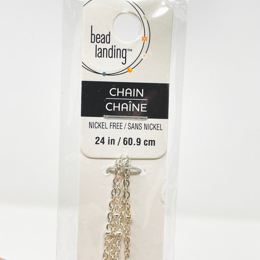 Bead Landing Silver Chain Packs