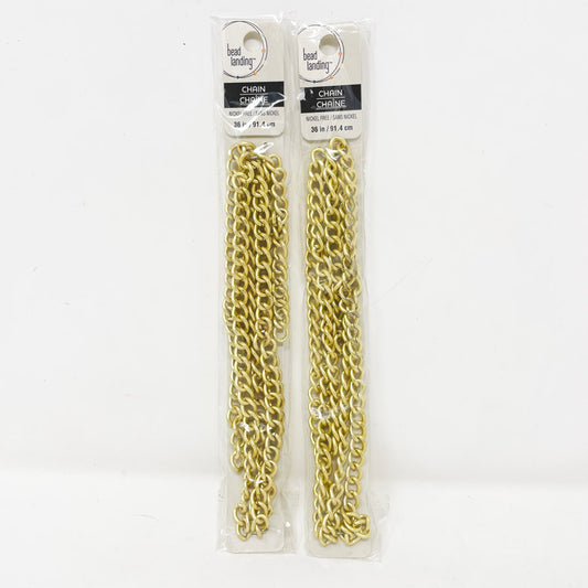 Bead Landing 36 Gold Link Chain (1)