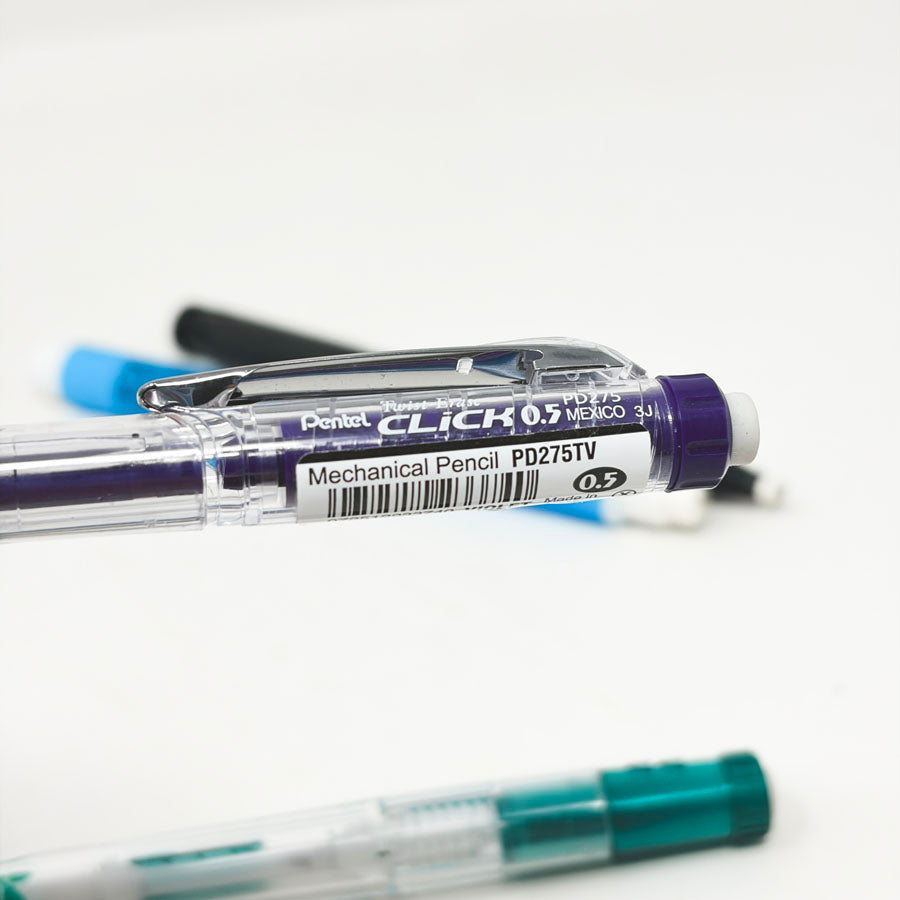 Mechanical Pencil and Eraser Bundle