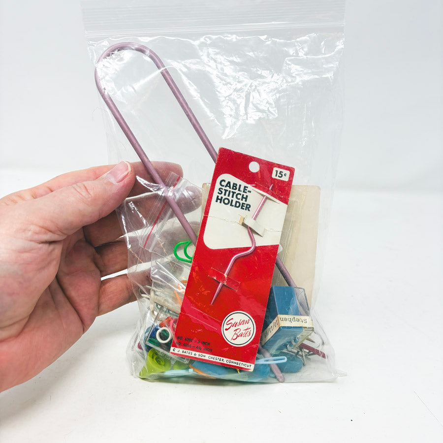 Big Bag of Asst. Knitting Tools