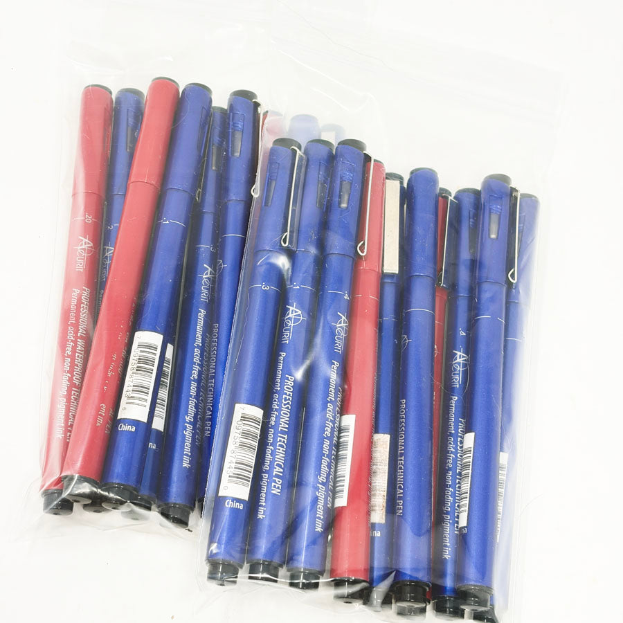 Acurit Technical Pens Bundle (10)