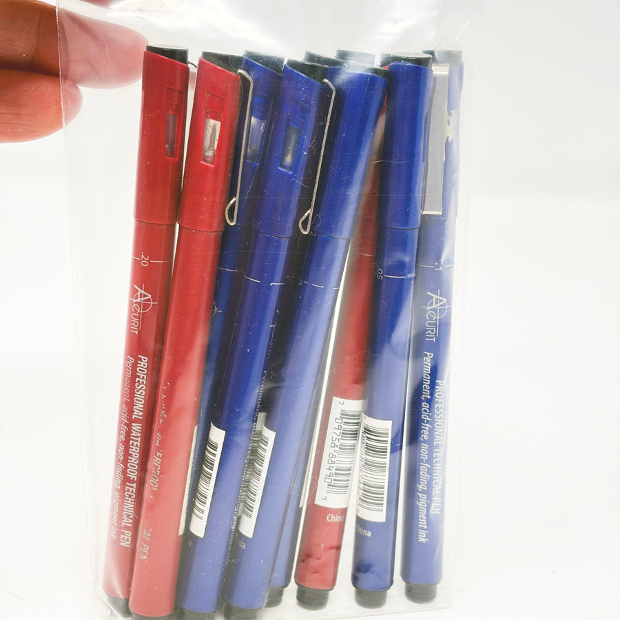 Acurit Technical Pens Bundle (10)