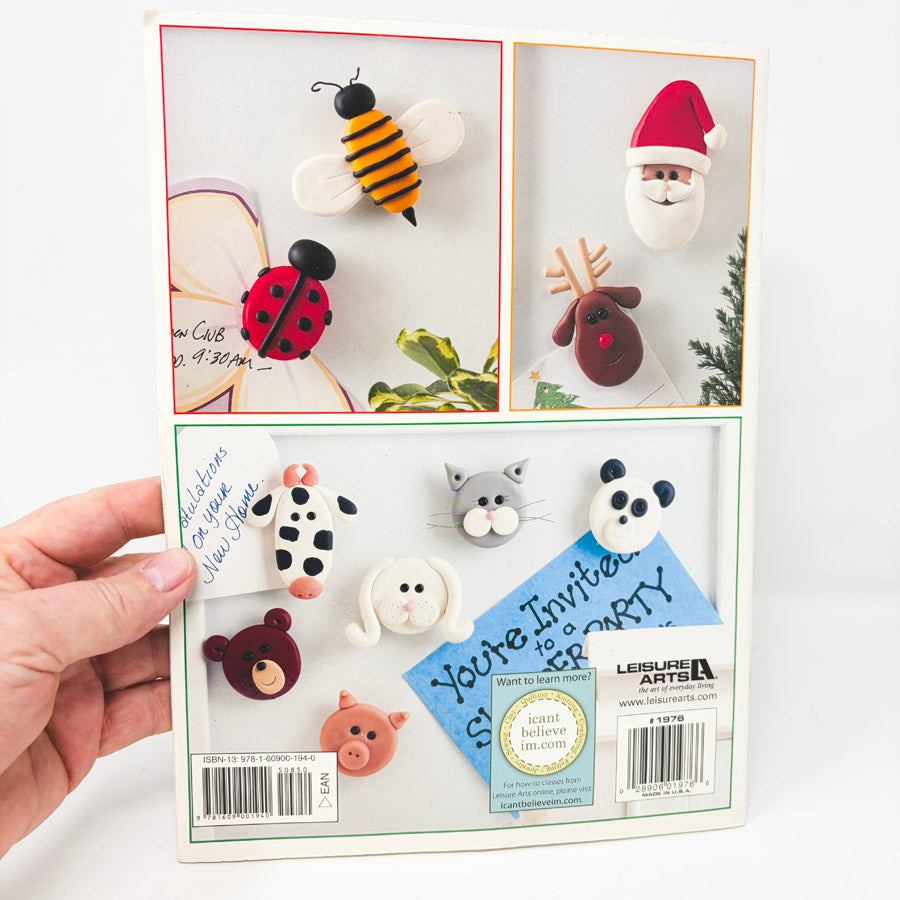 I Can't Believe I'm Sculpting Clay Figures Booklet