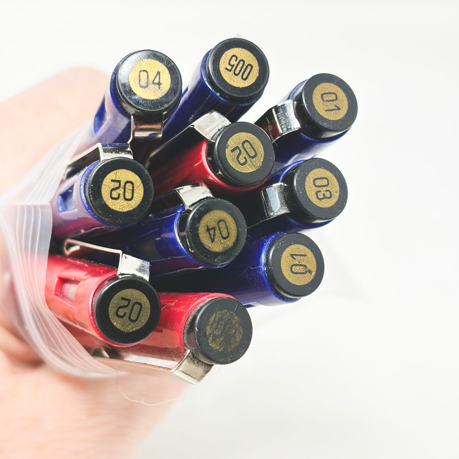 Acurit Technical Pens Bundle (10)